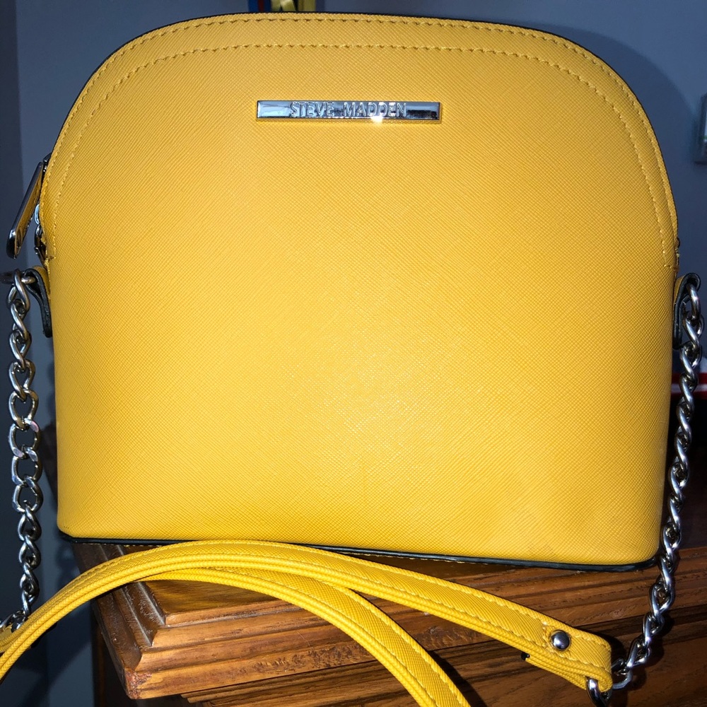 Yellow Steve Madden Crossbody